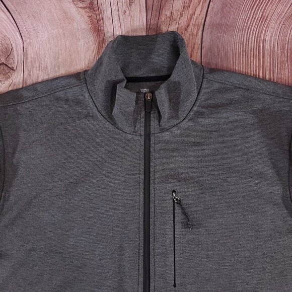 Mack Weldon Mens Size XL Atlas Full Zip Jacket Gray Athleisure Performance - Picture 5 of 16